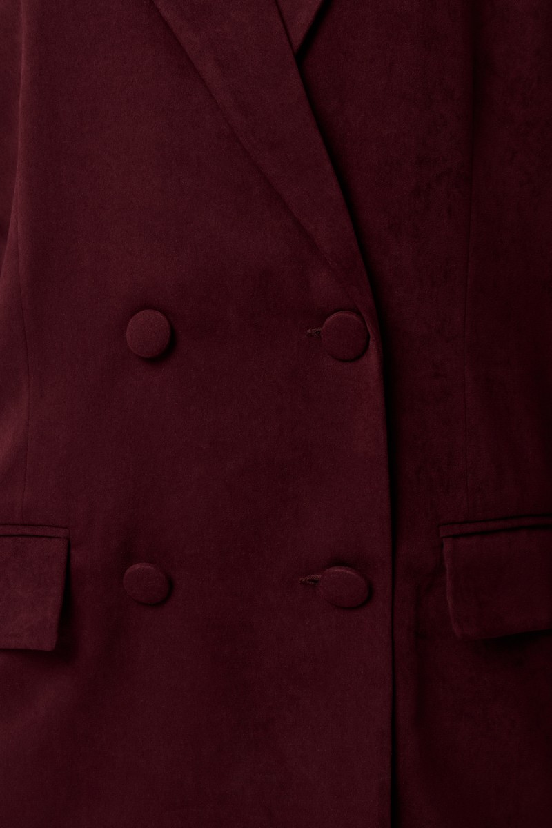 Пиджак велюровый
