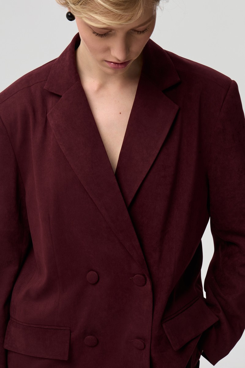 Пиджак велюровый