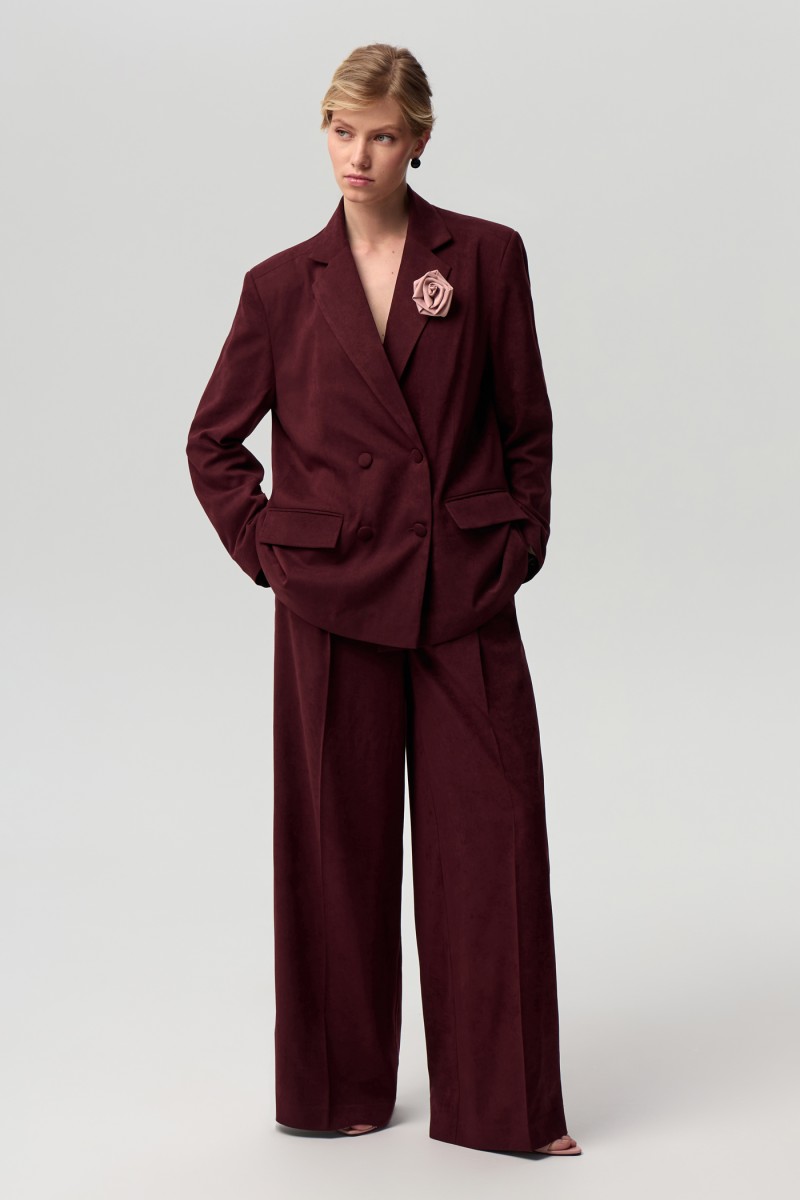 Пиджак велюровый