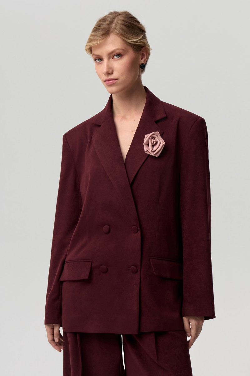 Пиджак велюровый