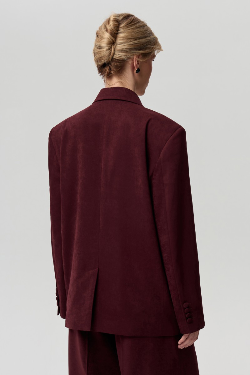 Пиджак велюровый