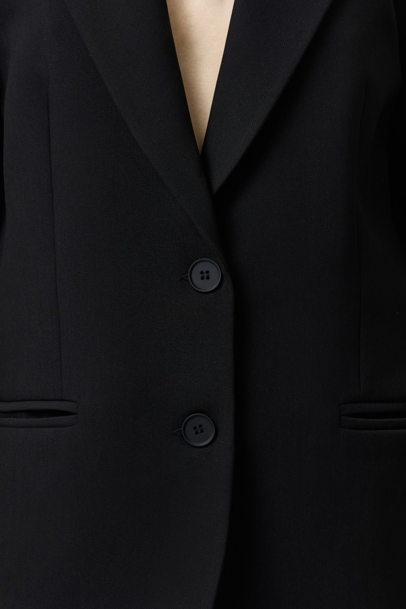 Пиджак с открытыми плечами