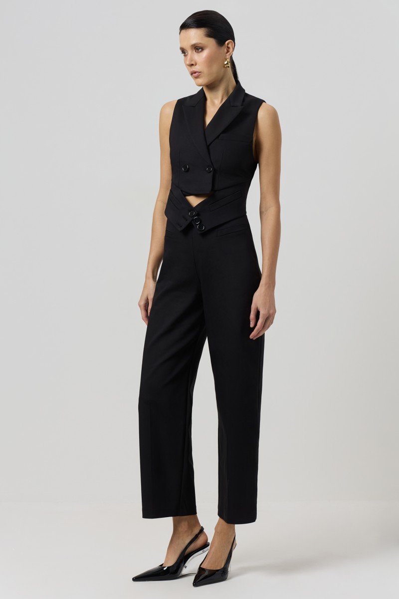 Брюки прямого кроя