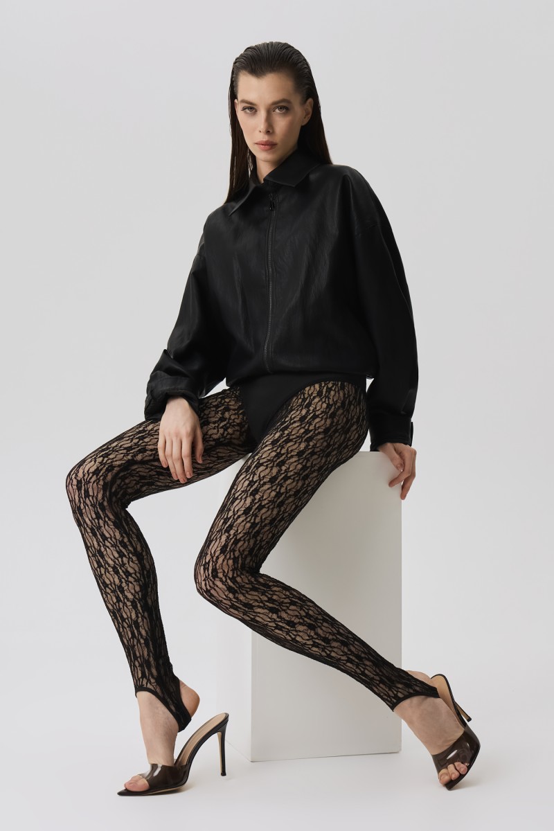 Легинсы кружевные