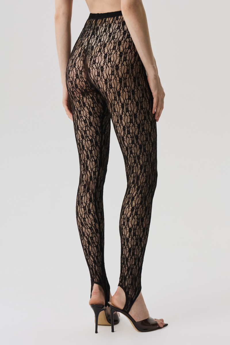 Легинсы кружевные