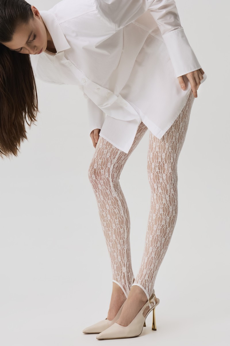 Легинсы кружевные