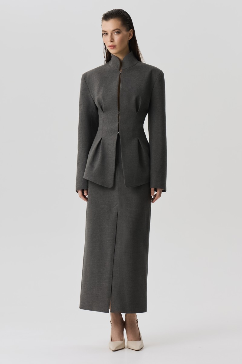 Юбка с разрезом