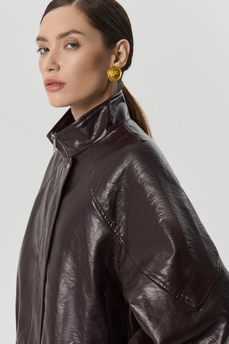 Куртка кожаная