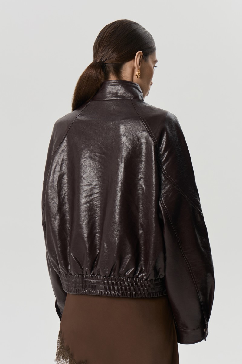 Куртка кожаная