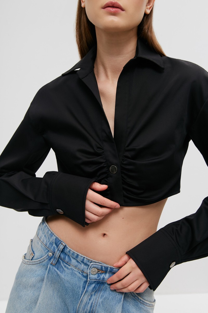 Рубашка укороченная