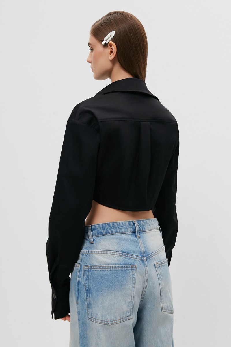 Рубашка укороченная