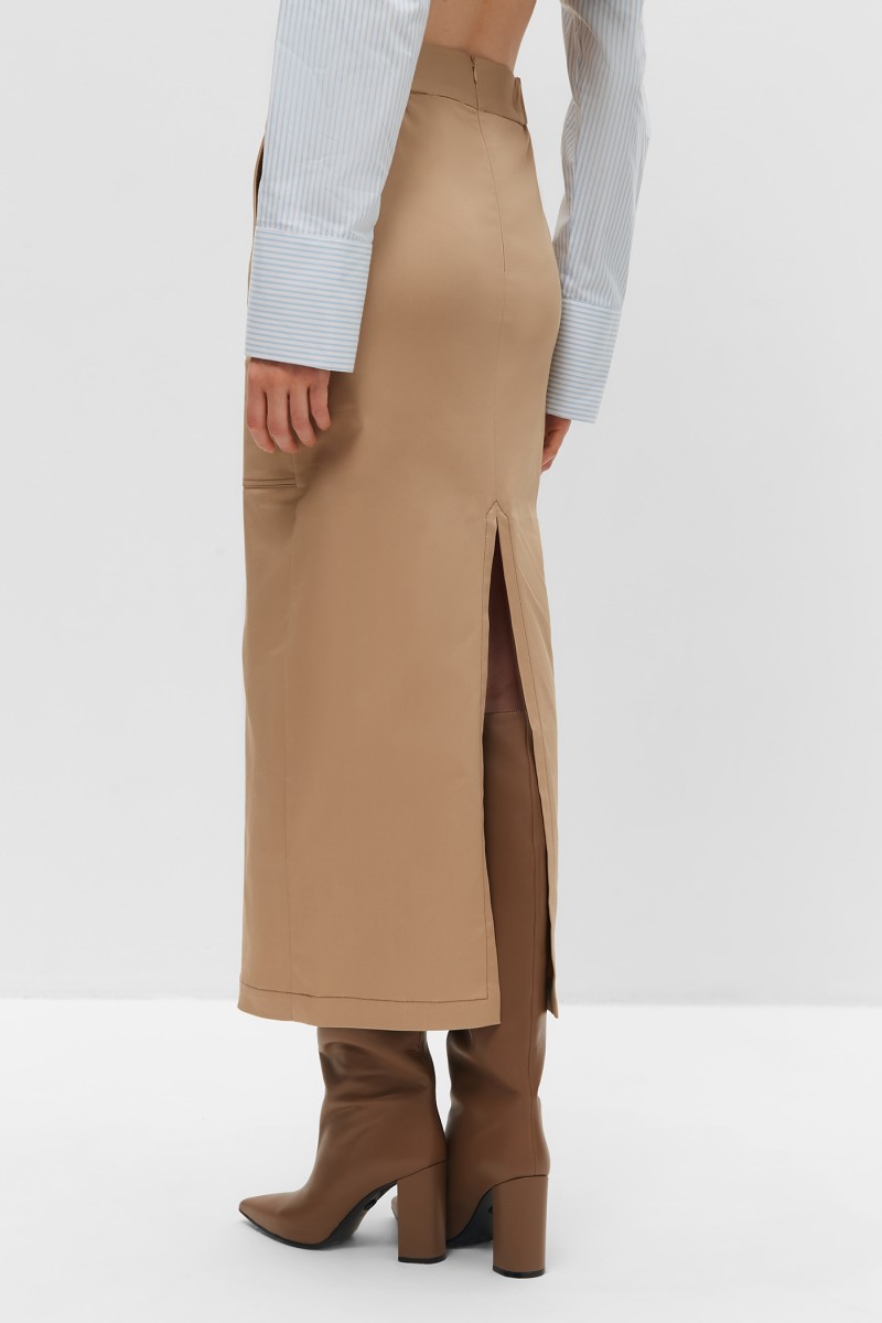 Юбка с карманами