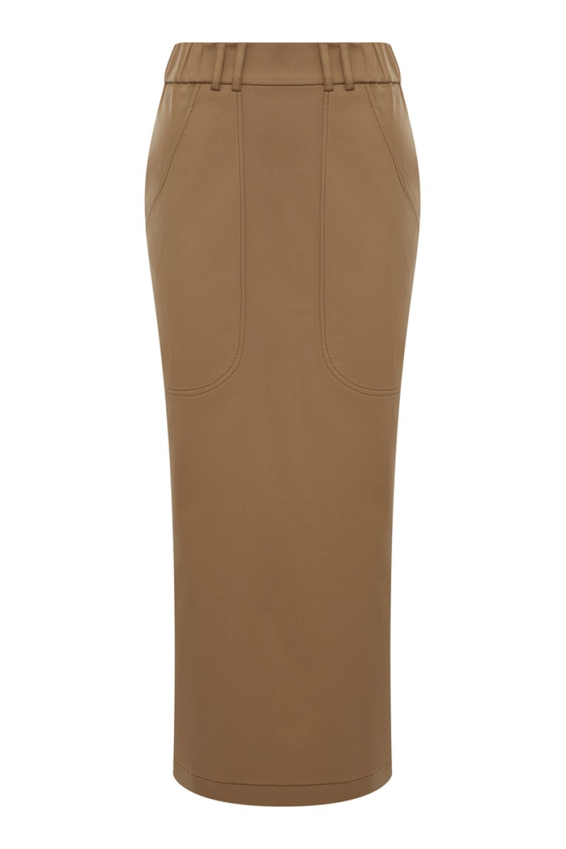 Юбка с карманами