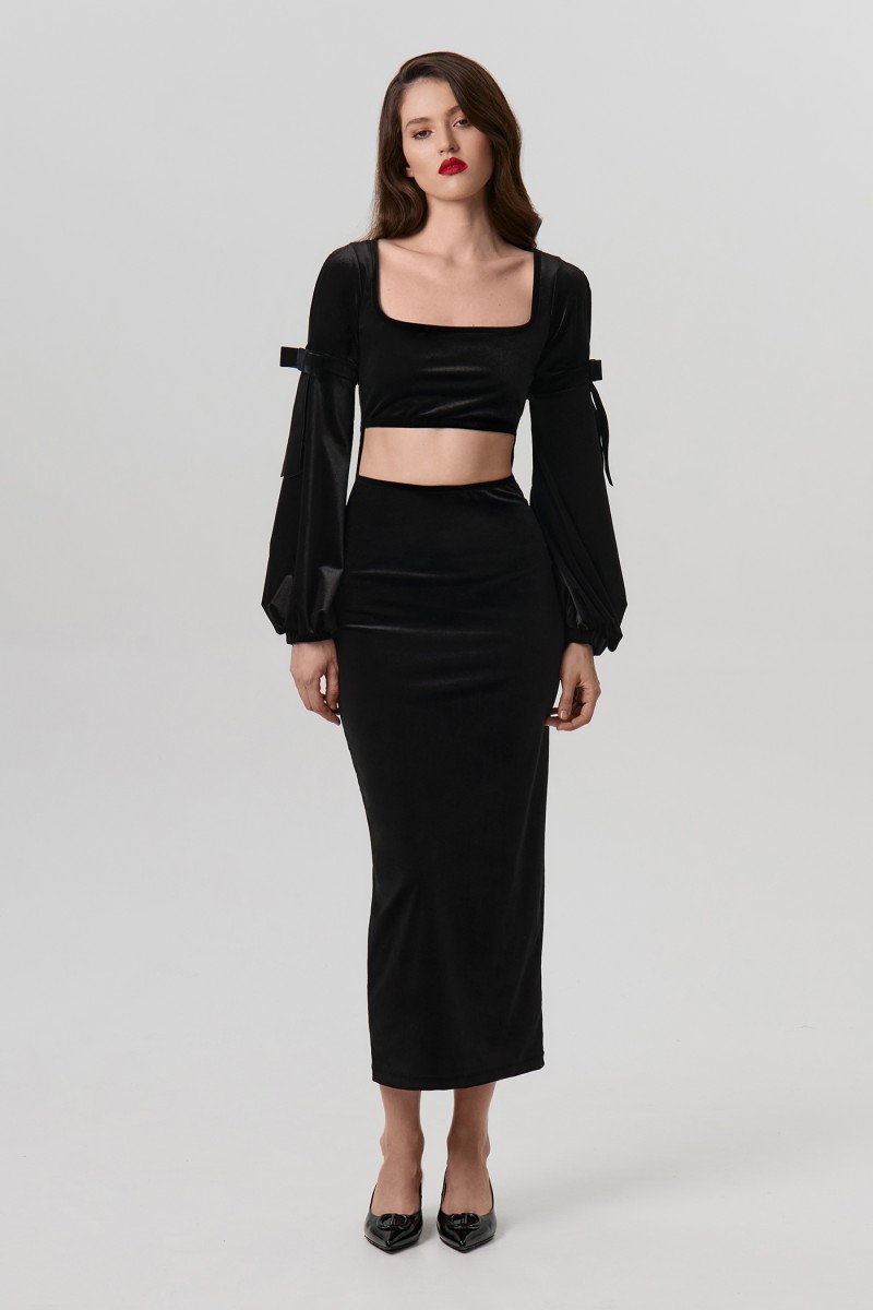 Платье черное ведьмино счастье