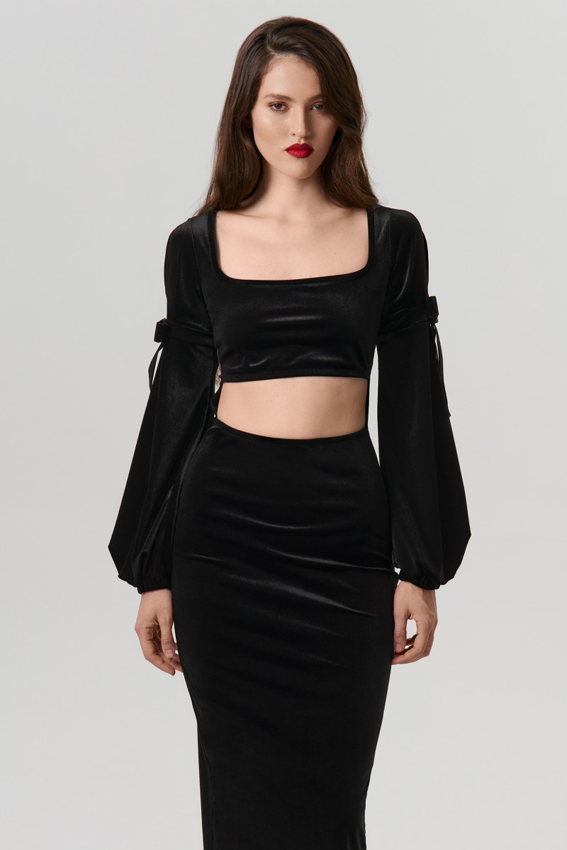 Платье черное ведьмино счастье