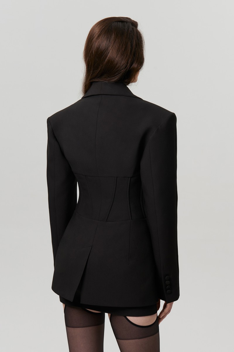 Пиджак корсетный