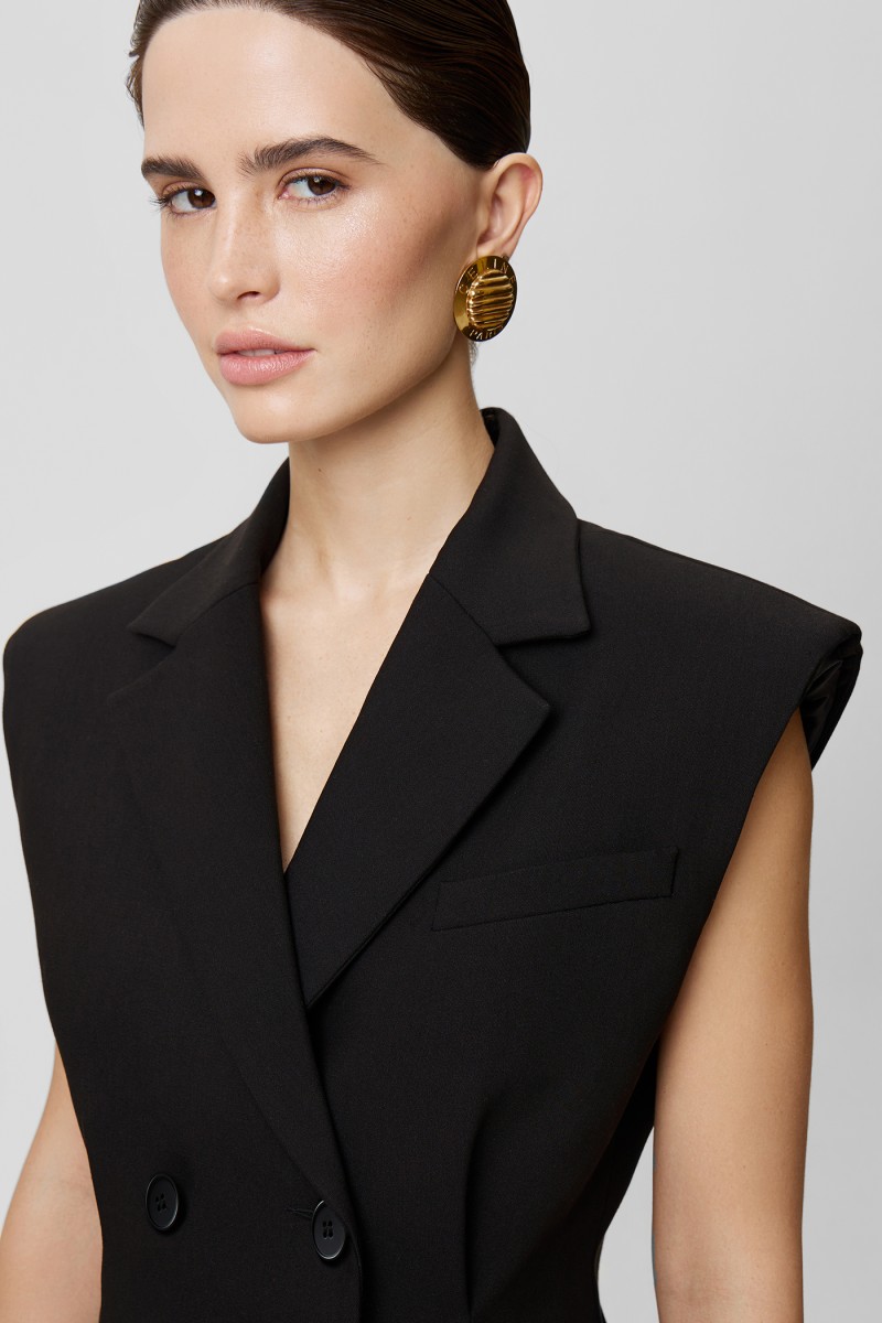 Жилет удлинённый