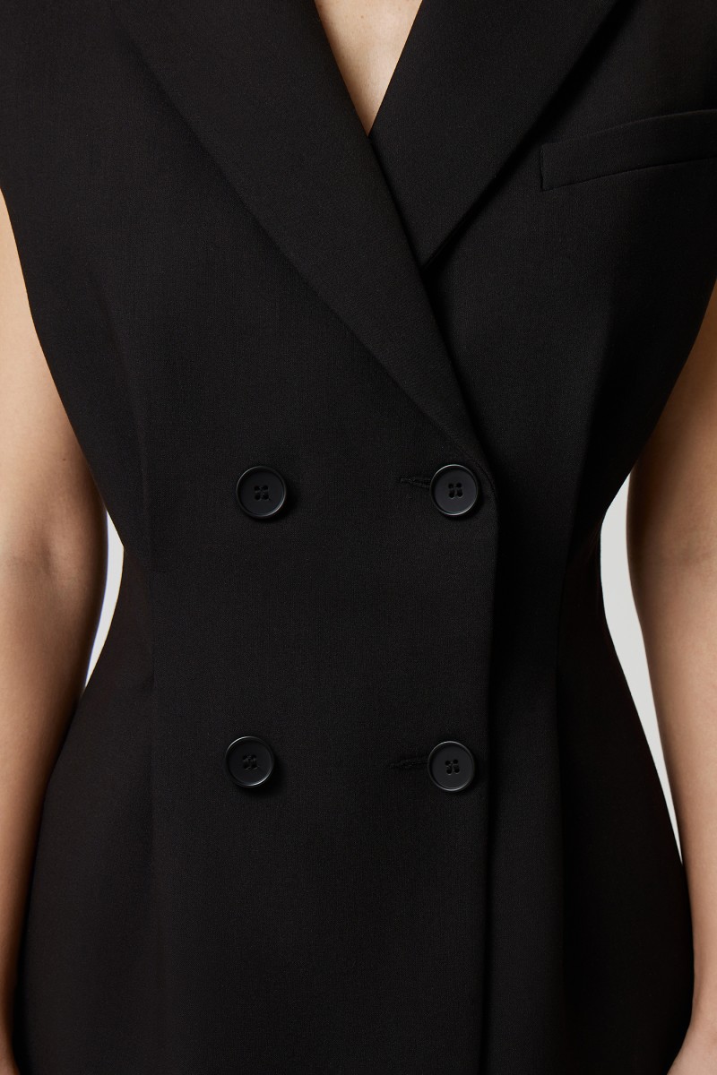 Жилет удлинённый