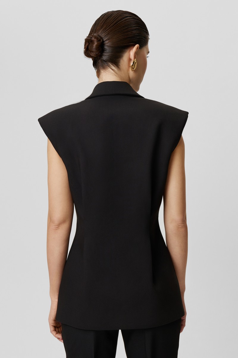 Жилет удлинённый