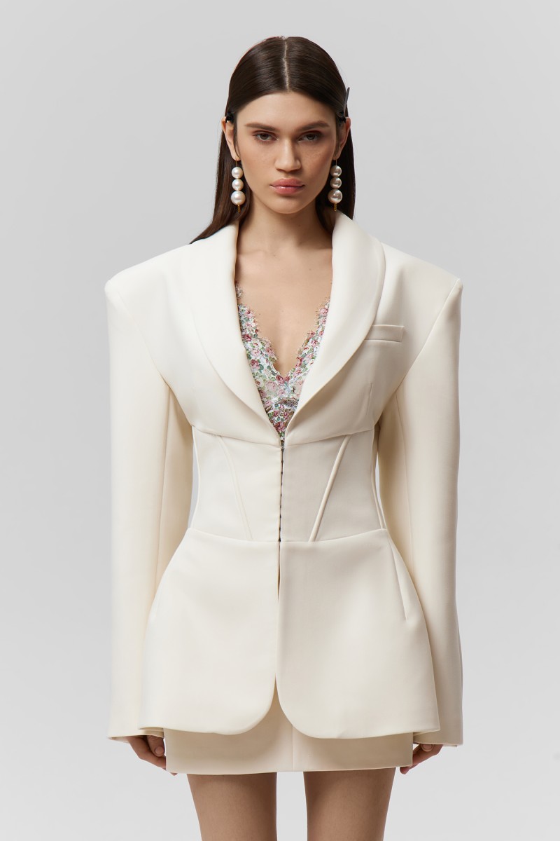 Пиджак корсетный