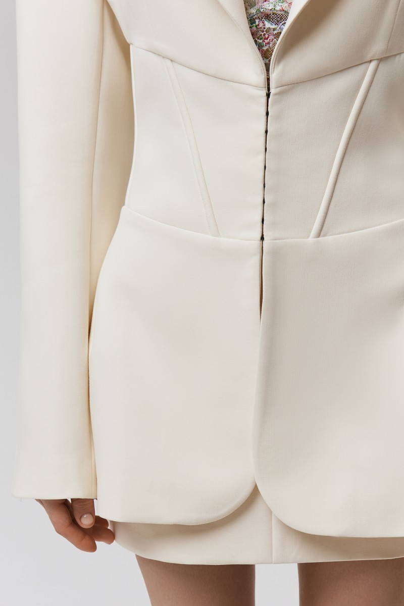 Пиджак корсетный