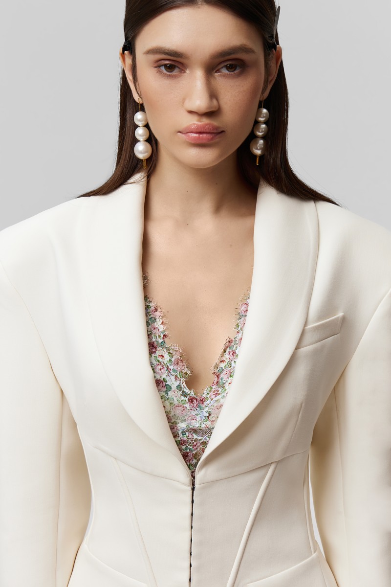 Пиджак корсетный