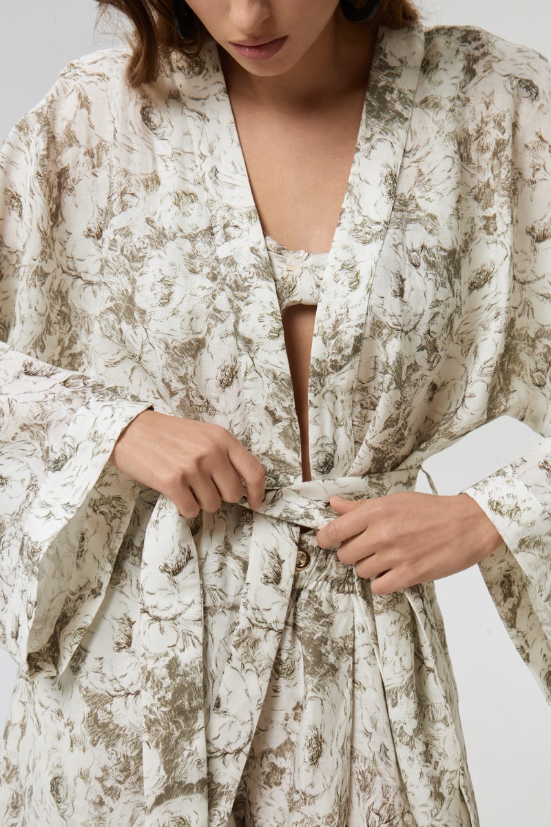 Платье-халат Романтика лета